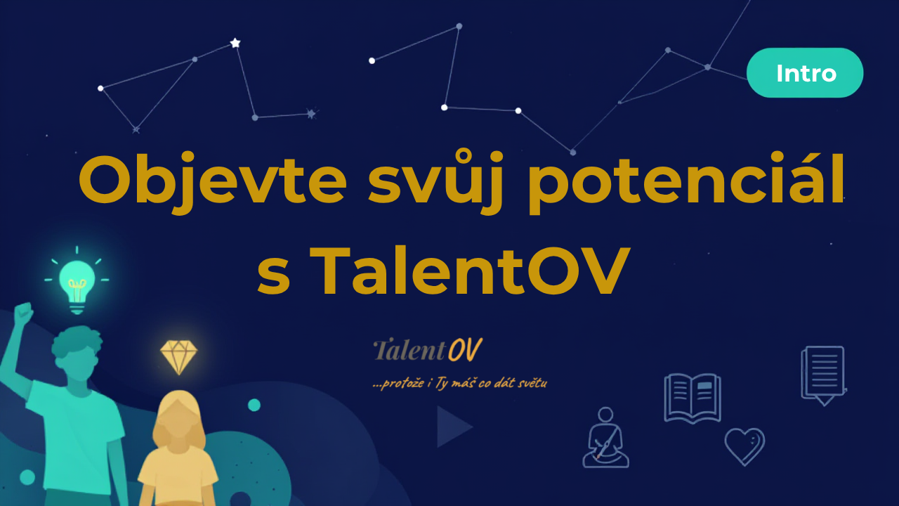 YouTube úvodní video Talentov